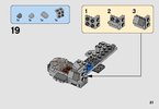 Instrucciones de Construcción - LEGO - 75195 - Ski Speeder™ vs. First Order Walker™ Mic: Page 21