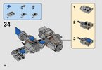 Instrucciones de Construcción - LEGO - 75195 - Ski Speeder™ vs. First Order Walker™ Mic: Page 36