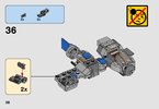 Instrucciones de Construcción - LEGO - 75195 - Ski Speeder™ vs. First Order Walker™ Mic: Page 38