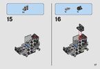 Instrucciones de Construcción - LEGO - 75195 - Ski Speeder™ vs. First Order Walker™ Mic: Page 17