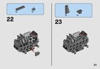 Instrucciones de Construcción - LEGO - 75195 - Ski Speeder™ vs. First Order Walker™ Mic: Page 23