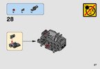 Instrucciones de Construcción - LEGO - 75195 - Ski Speeder™ vs. First Order Walker™ Mic: Page 27