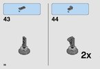 Instrucciones de Construcción - LEGO - 75195 - Ski Speeder™ vs. First Order Walker™ Mic: Page 36