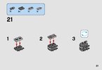 Instrucciones de Construcción - LEGO - 75195 - Ski Speeder™ vs. First Order Walker™ Mic: Page 21