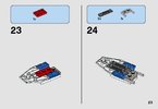 Instrucciones de Construcción - LEGO - 75196 - A-Wing™ vs. TIE Silencer™ Microfighters: Page 23