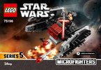 Instrucciones de Construcción - LEGO - 75196 - A-Wing™ vs. TIE Silencer™ Microfighters: Page 1