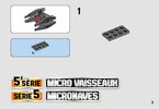 Instrucciones de Construcción - LEGO - 75196 - A-Wing™ vs. TIE Silencer™ Microfighters: Page 3