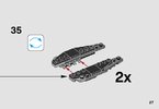 Instrucciones de Construcción - LEGO - 75196 - A-Wing™ vs. TIE Silencer™ Microfighters: Page 27