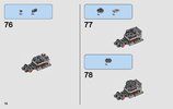 Instrucciones de Construcción - LEGO - 75209 - Han Solo's Landspeeder™: Page 74