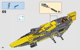 Instrucciones de Construcción - LEGO - 75214 - Anakin's Jedi Starfighter™: Page 60