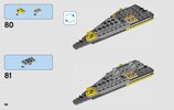 Instrucciones de Construcción - LEGO - 75214 - Anakin's Jedi Starfighter™: Page 66