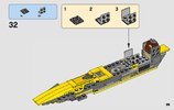 Instrucciones de Construcción - LEGO - 75214 - Anakin's Jedi Starfighter™: Page 29