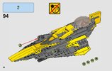 Instrucciones de Construcción - LEGO - 75214 - Anakin's Jedi Starfighter™: Page 74