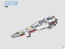 Instrucciones de Construcción - LEGO - 75218 - X-Wing Starfighter™: Page 59