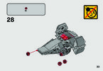 Instrucciones de Construcción - LEGO - 75224 - Sith Infiltrator™ Microfighter: Page 33