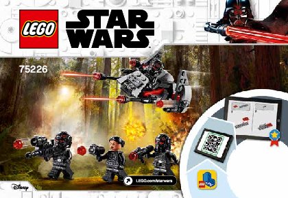 Instrucciones de Construcción - LEGO - 75226 - Inferno Squad™ Battle Pack: Page 1