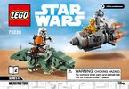 Instrucciones de Construcción - LEGO - 75228 - Escape Pod vs. Dewback™ Microfighters: Page 1