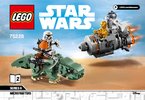 Instrucciones de Construcción - LEGO - 75228 - Escape Pod vs. Dewback™ Microfighters: Page 1