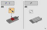 Instrucciones de Construcción - LEGO - 75229 - Death Star™ Escape: Page 67