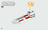 Instrucciones de Construcción - LEGO - 75235 - X-Wing Starfighter™ Trench Run: Page 46