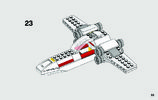 Instrucciones de Construcción - LEGO - 75235 - X-Wing Starfighter™ Trench Run: Page 55