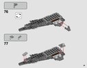 Instrucciones de Construcción - LEGO - 75242 - Black Ace TIE Interceptor: Page 39