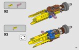 Instrucciones de Construcción - LEGO - 75258 - Anakin's Podracer™ – 20th Anniversary Ed: Page 73