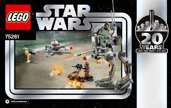 Instrucciones de Construcción - LEGO - 75261 - Clone Scout Walker™ – 20th Anniversary E: Page 1