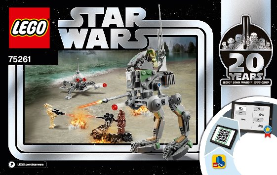 Instrucciones de Construcción - LEGO - 75261 - Clone Scout Walker™ – 20th Anniversary E: Page 1