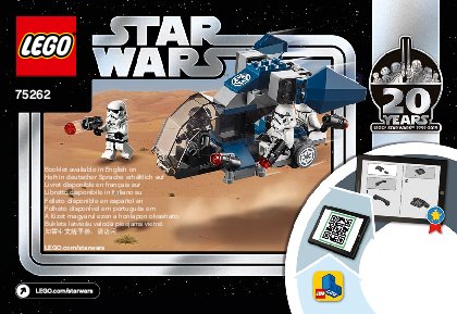 Instrucciones de Construcción - LEGO - 75262 - Imperial Dropship™ – 20th Anniversary Ed: Page 1