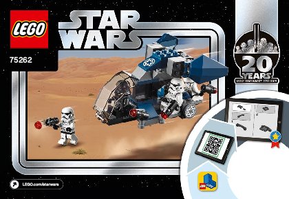 Instrucciones de Construcción - LEGO - 75262 - Imperial Dropship™ – 20th Anniversary Ed: Page 1