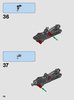 Instrucciones de Construcción - LEGO - Star Wars - 75523 - Stormtrooper™ de Scarif: Page 36