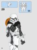 Instrucciones de Construcción - LEGO - Star Wars - 75531 - Comandante Stormtrooper™: Page 30