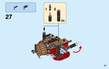 Instrucciones de Construcción - LEGO - Angry Birds - 75822 - Ataque en el avión de los cerdos: Page 27