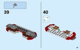 Instrucciones de Construcción - LEGO - Angry Birds - 75822 - Ataque en el avión de los cerdos: Page 35