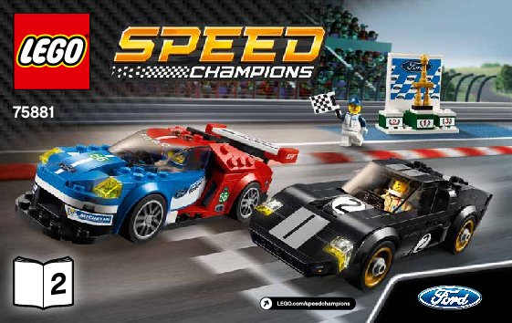 Instrucciones De Construcción Lego Speed Champions