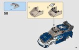 Instrucciones de Construcción - LEGO - 75885 - Ford Fiesta M-Sport WRC: Page 49