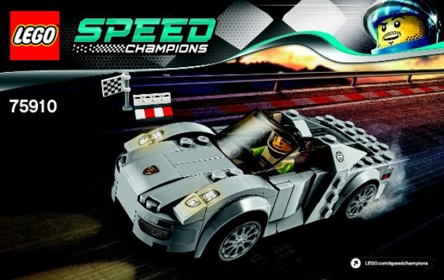 Instrucciones de Construcción - LEGO - Speed Champions - 75910 - Porsche 918 Spyder: Page 1