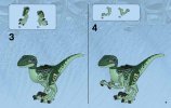 Instrucciones de Construcción - LEGO - Jurassic World - 75917 - El Caos del Raptor: Page 7