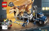 Instrucciones de Construcción - LEGO - 75933 - T. rex Transport: Page 1