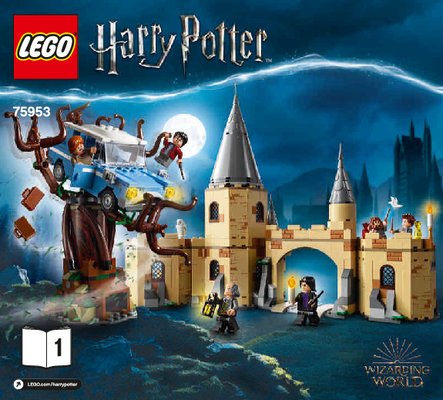 Instrucciones de Construcción - LEGO - 75953 - Hogwarts™ Whomping Willow™: Page 1