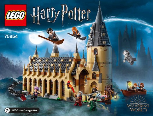 Instrucciones de Construcción - LEGO - 75954 - Hogwarts™ Great Hall: Page 1