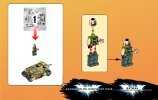 Instrucciones de Construcción - LEGO - DC Comics Super Heroes - 76001 - El Murciélago vs. Bane™: Persecución Letal: Page 3