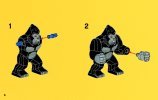 Instrucciones de Construcción - LEGO - DC Comics Super Heroes - 76026 - La Locura de Gorilla Grodd: Page 6