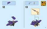 Instrucciones de Construcción - LEGO - Marvel Super Heroes - 76058 - Spider-Man: Alianza con el Motorista Fantasma: Page 11