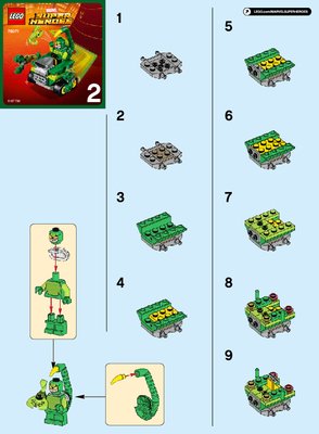 Instrucciones de Construcción - LEGO - Marvel Super Heroes - 76071 - Mighty Micros: Spider-Man vs. Escorpión: Page 1