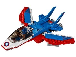 76076 - Captain America Jet Pursuit