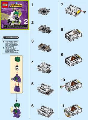 Instrucciones de Construcción - LEGO - 76093 - Mighty Micros: Nightwing™ vs. The Joker™: Page 1