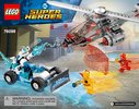 Instrucciones de Construcción - LEGO - 76098 - Speed Force Freeze Pursuit: Page 1