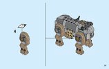 Instrucciones de Construcción - LEGO - 76099 - Rhino Face-Off by the Mine: Page 37